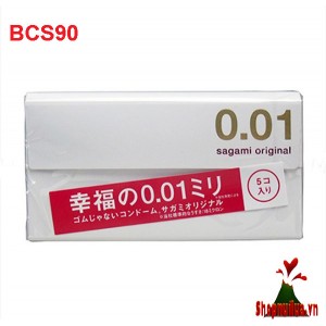 Bao cao su siêu siêu mỏng Sagami Original 0.01